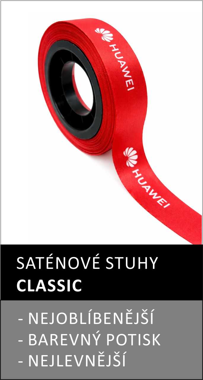Stuhy satenove s potiskem
