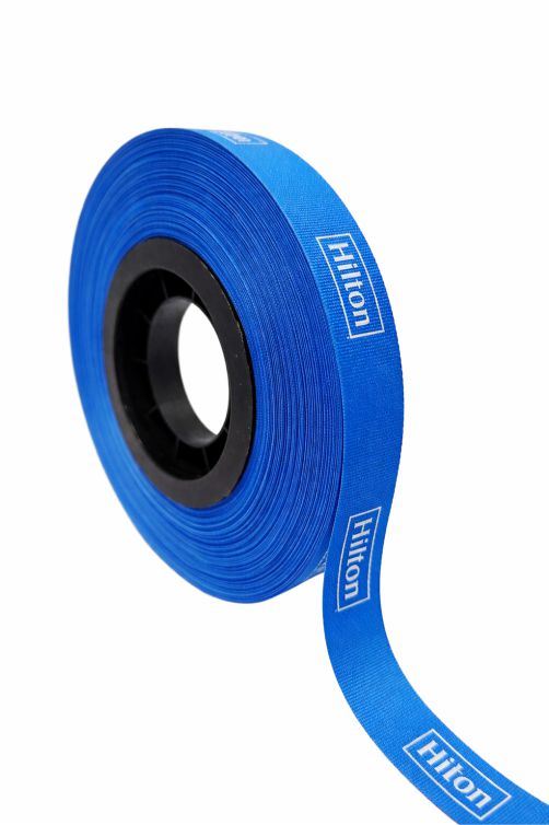 Rypsové stuhy s potiskem logem